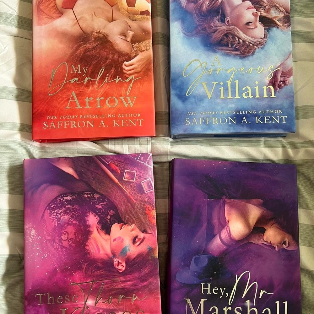 Set of Four Saffron A. Kent Books